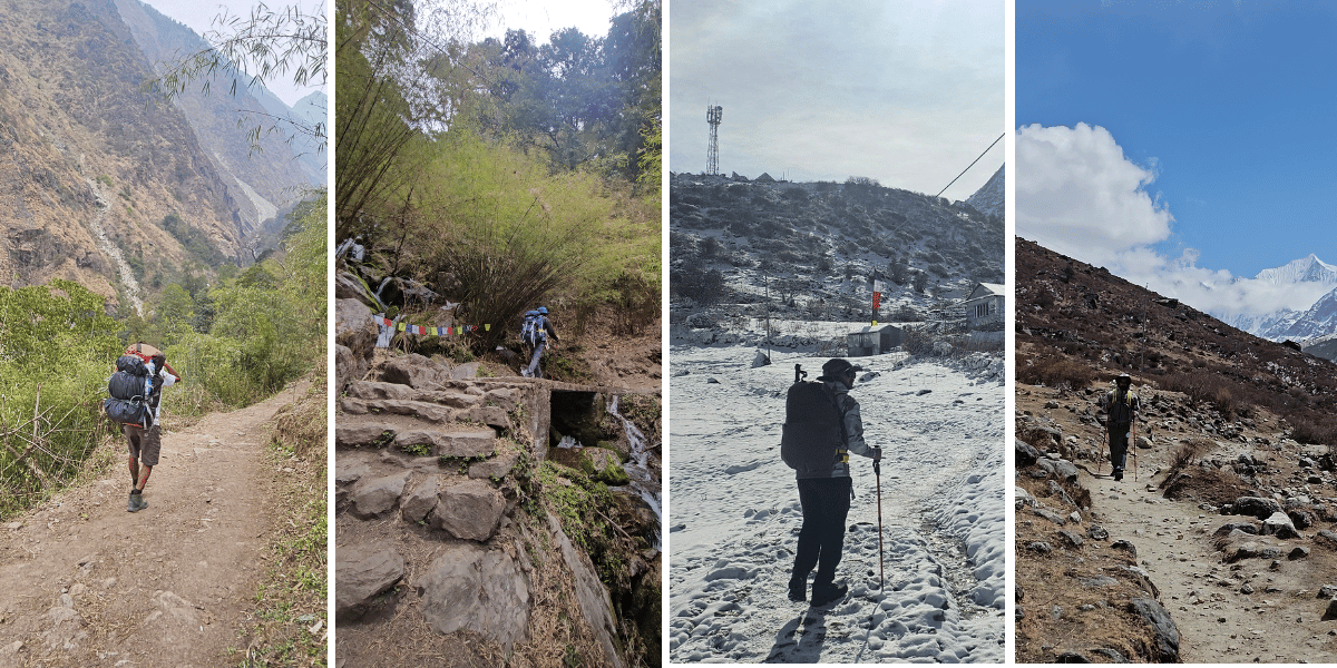 Langtang Valley Trek Route