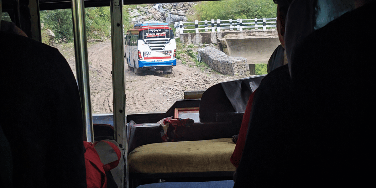 Road Condition Before Manaslu Trek