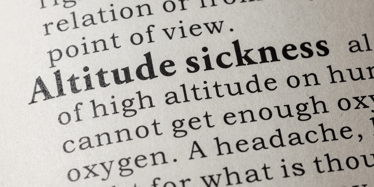 Manaslu Altitude Sickness