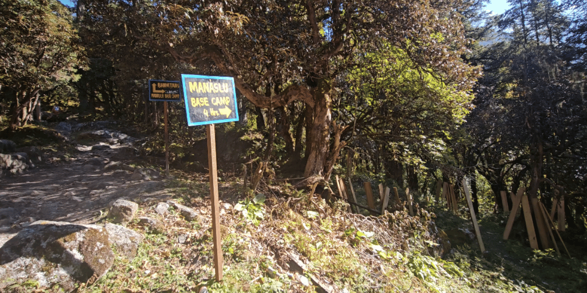 Way to Manaslu Base Camp