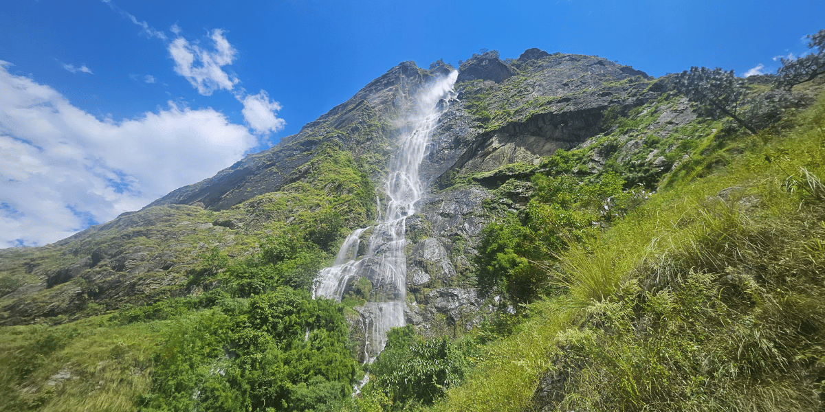 Waterfall in Manaslu