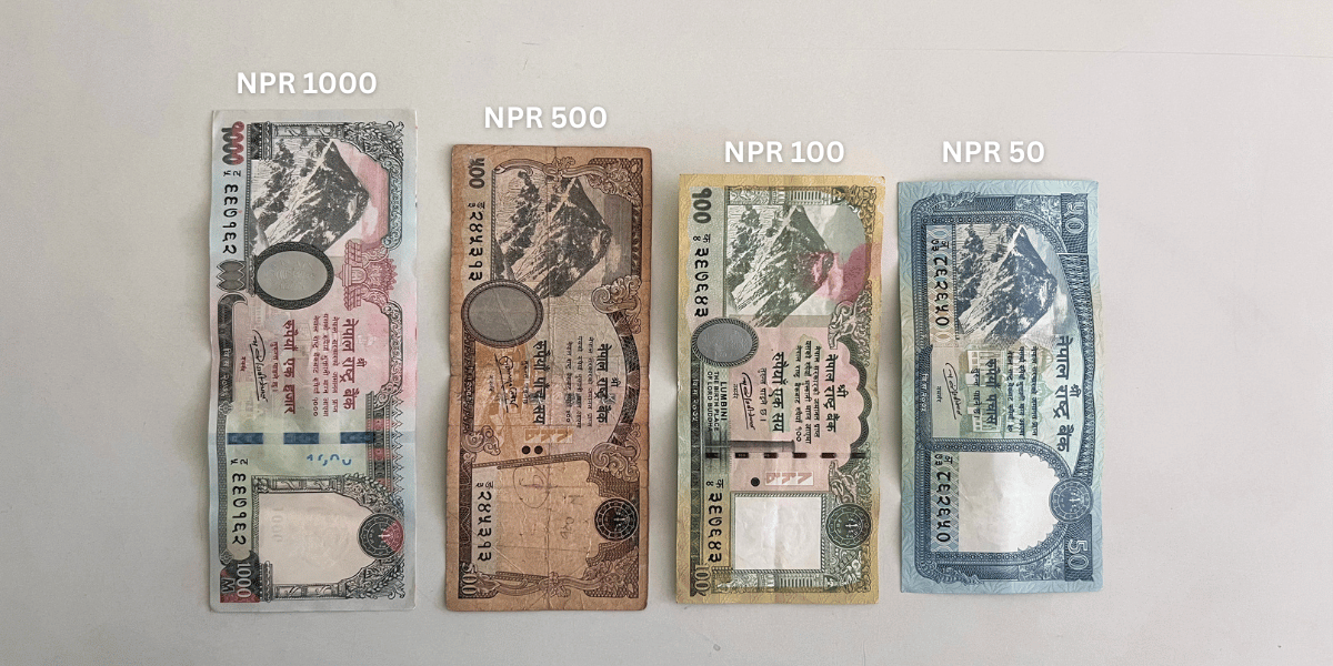 Nepalese Cash Denominations