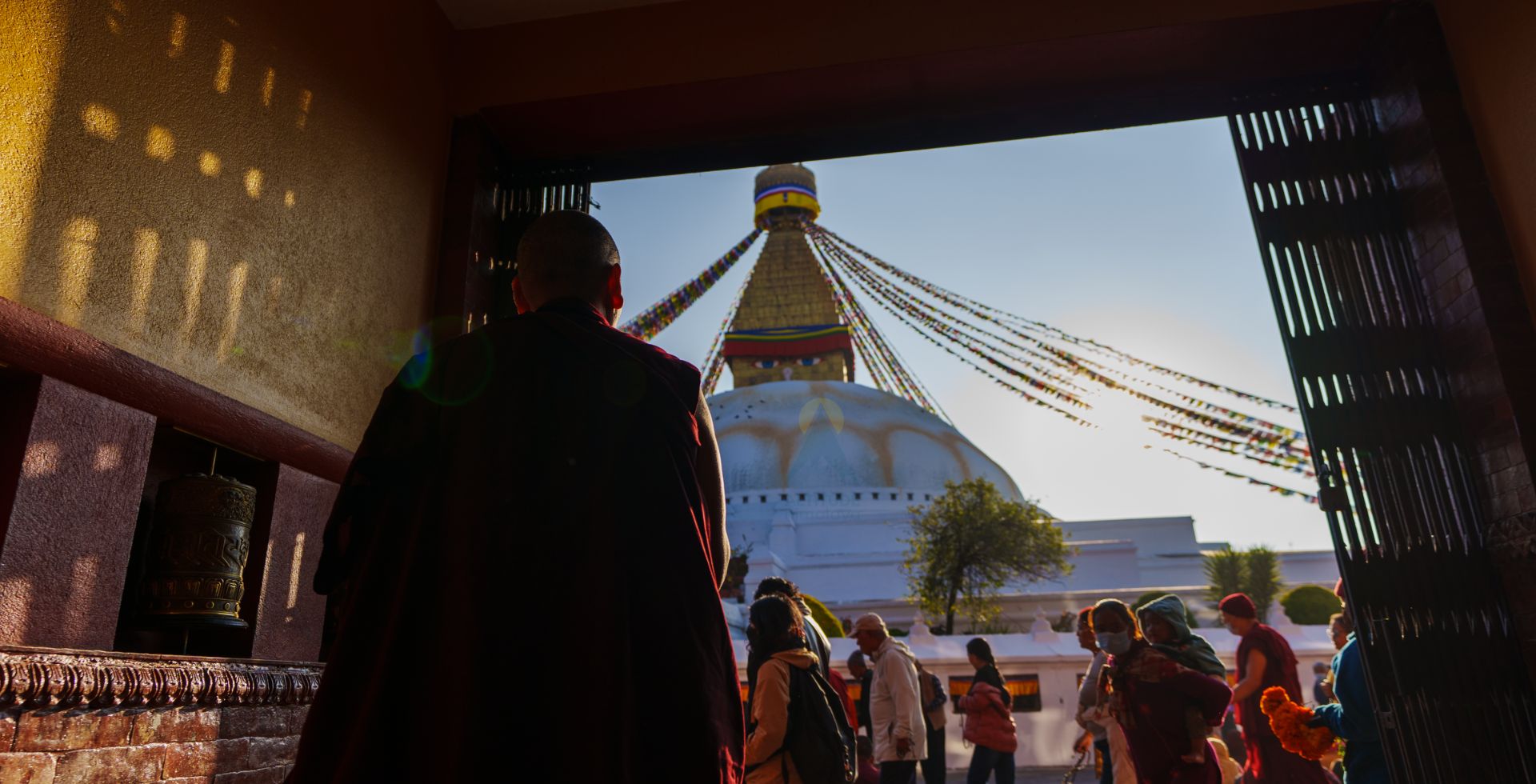 Monasteries Around Boudhanath Stupa