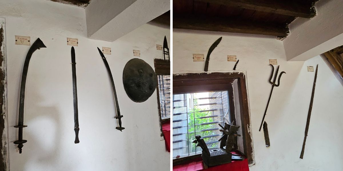 Traditional Weapon Collection in Changu Musuem