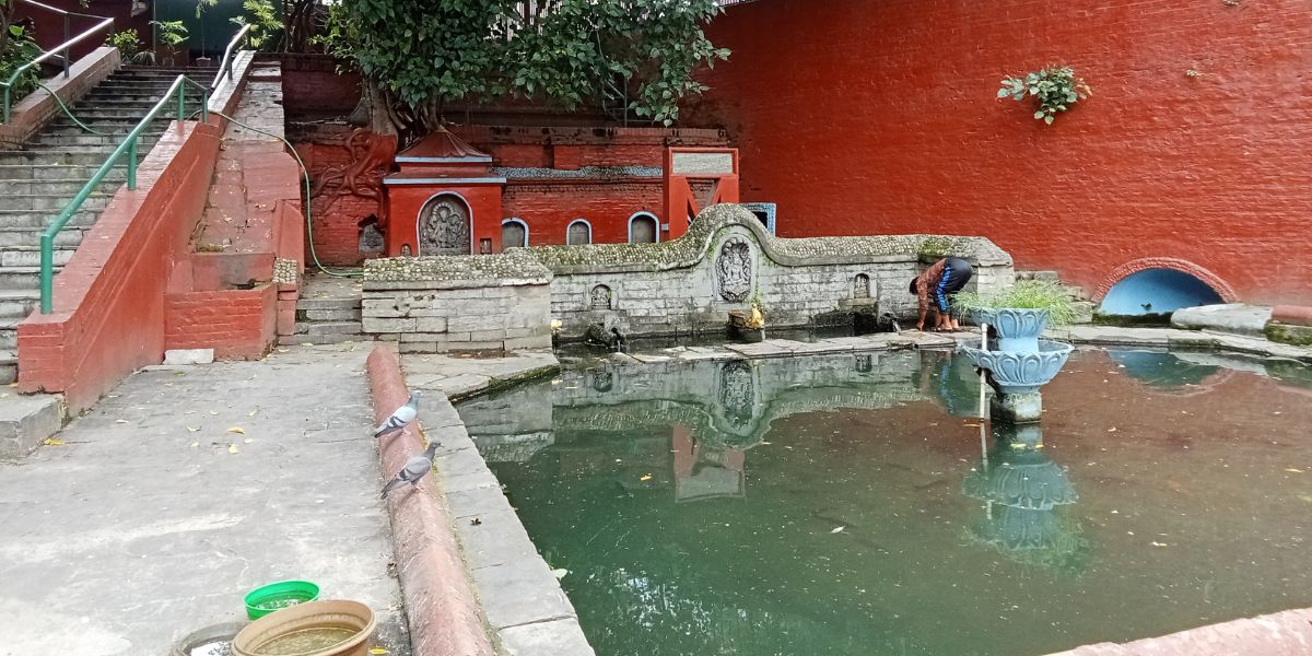 Narayanhiti Pond and Tap