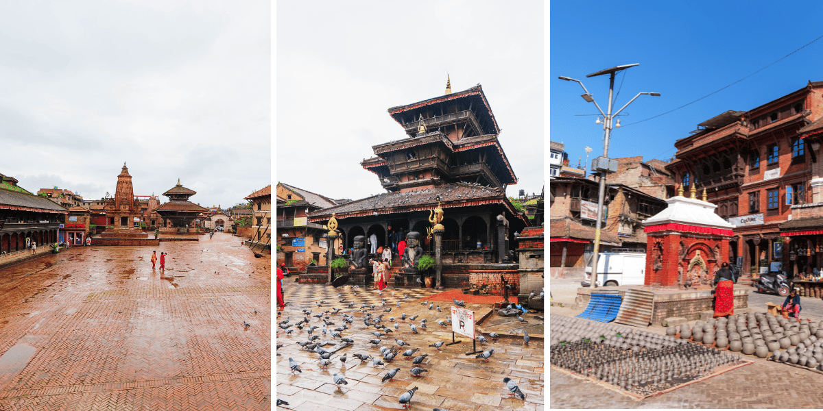Durbar Dattatreya and Pottery Square