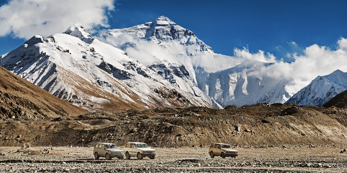 Everest Base Camp from Tibet