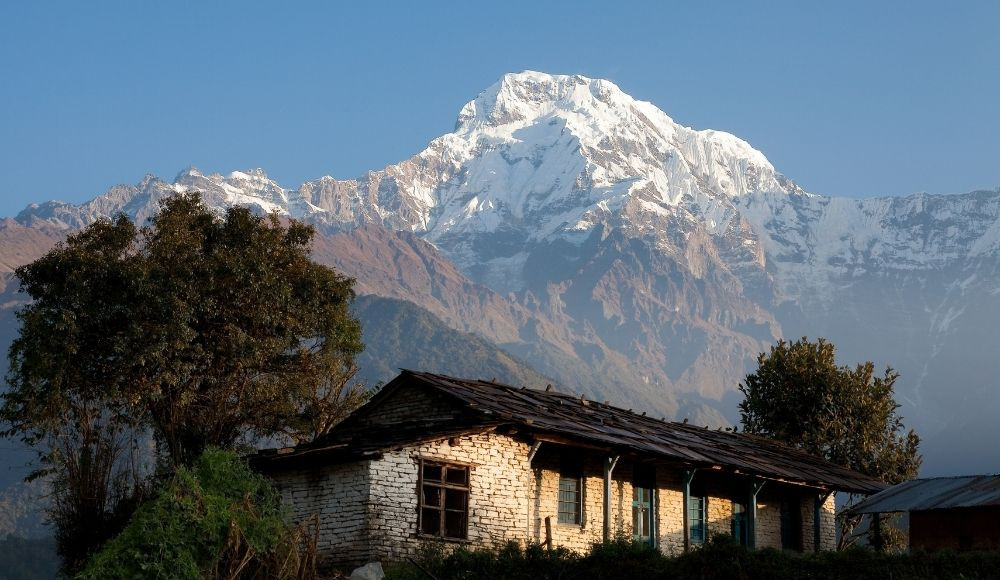 Village tour in nepal