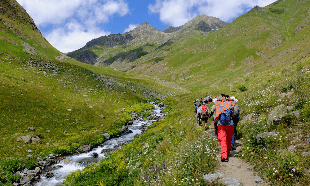 what is trekking