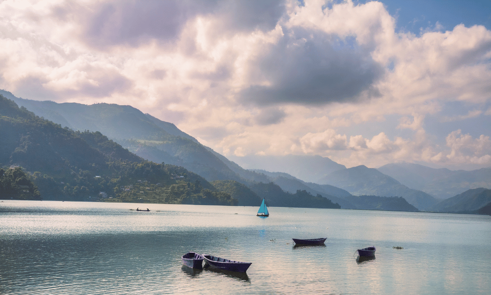 phewa lake in pokhara