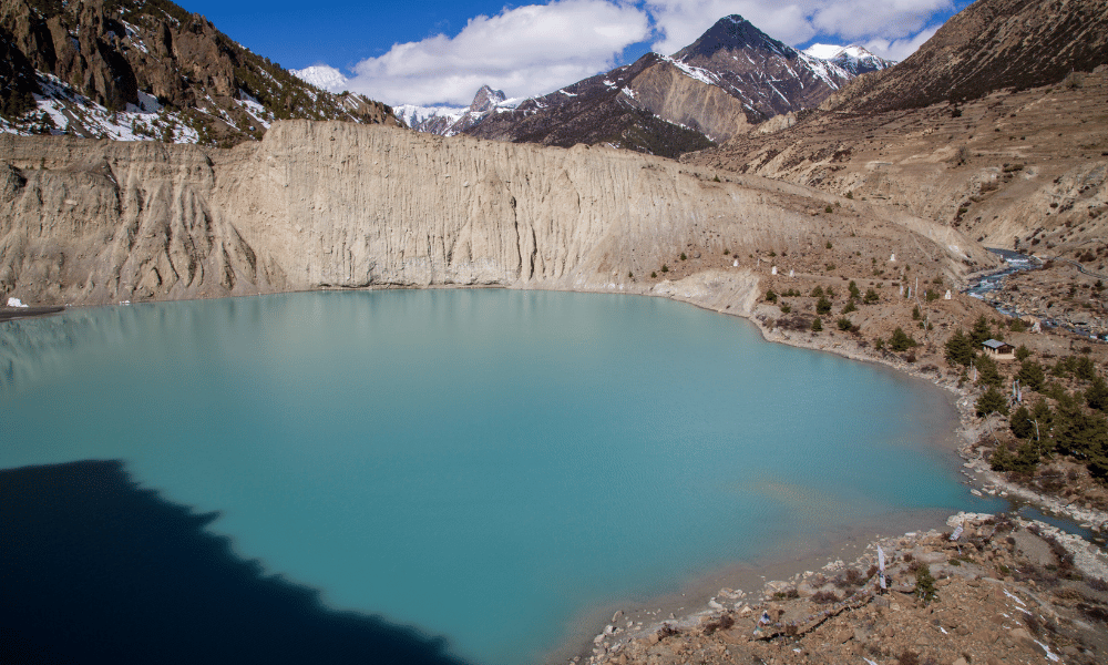 gangapurna lake manang