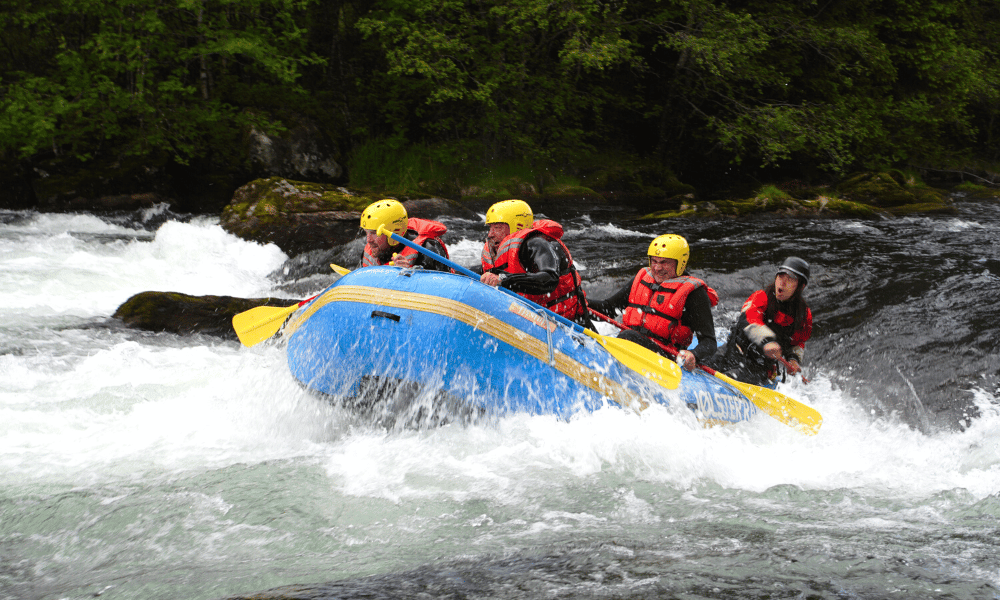 white water rafting