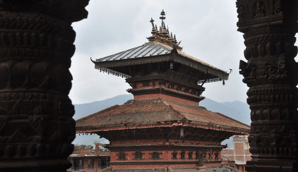bhairav temple at bhaktapur