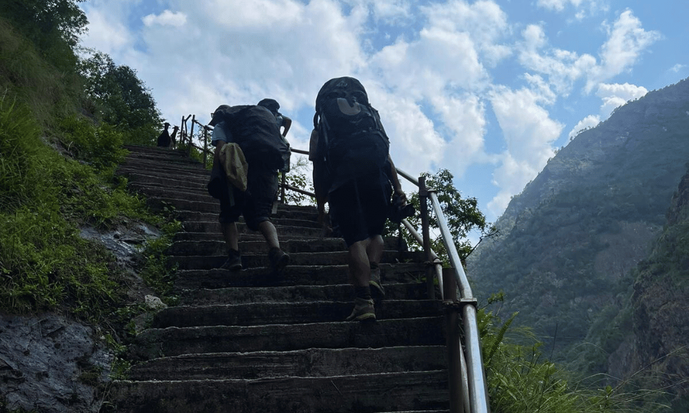 tsho rolpa lake trek nepal