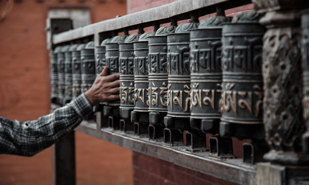 prayer wheels