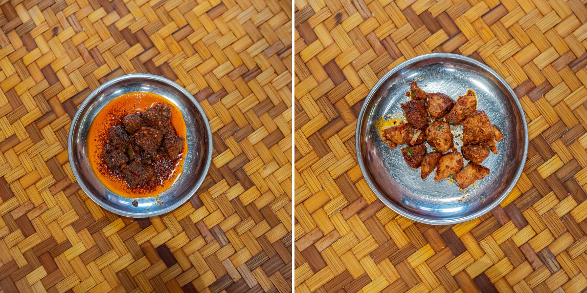 Buff and Chicken Chhoila