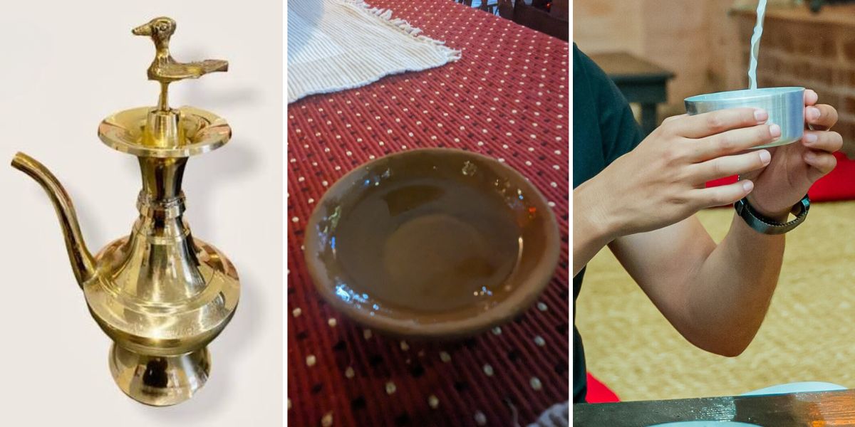 Traditional Newari Drinking Vessels